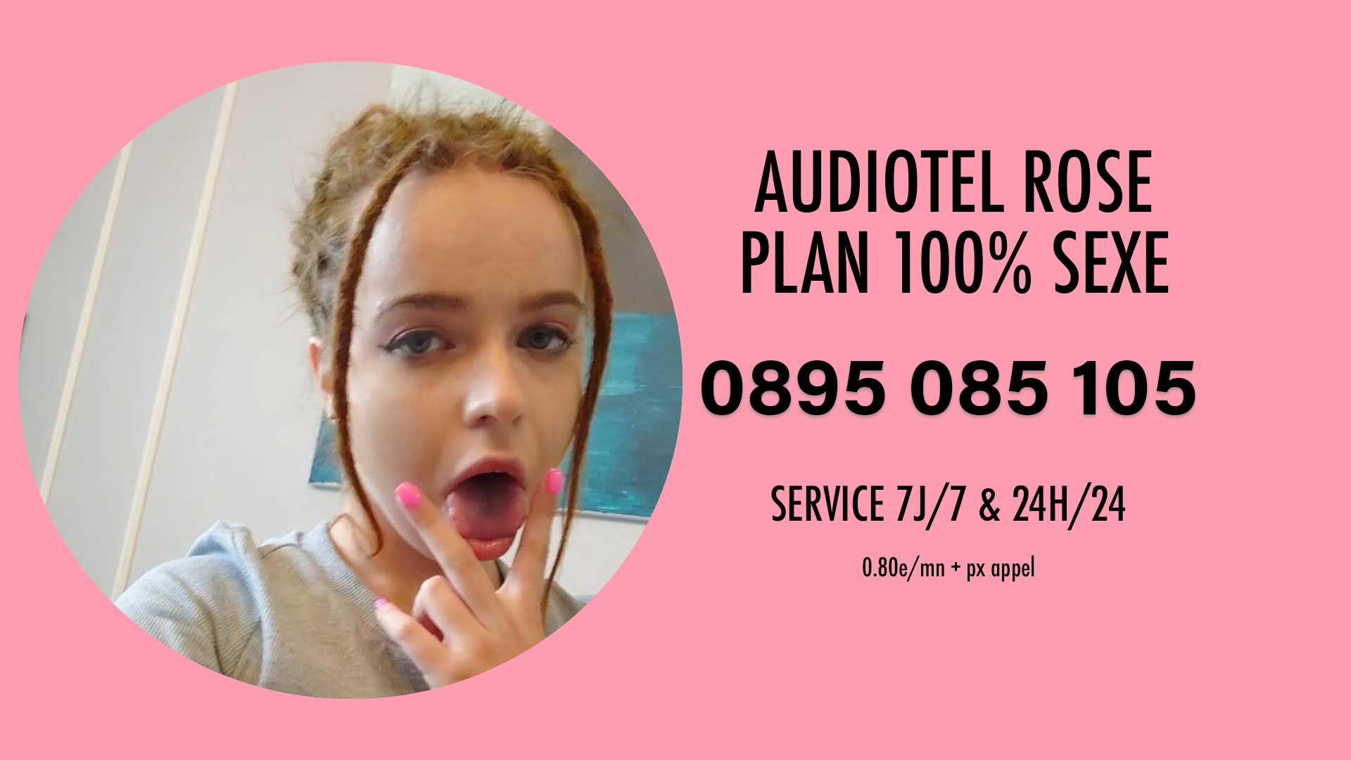 Audiotel Rose : Service audio charme adultes